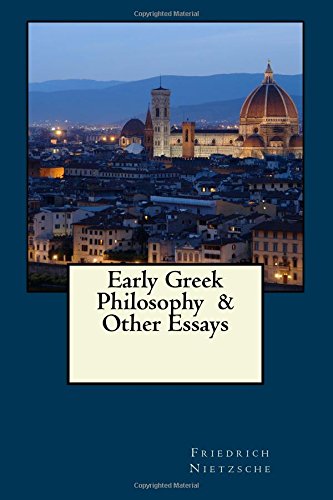 جلد کتاب Early Greek Philosophy & Other Essays