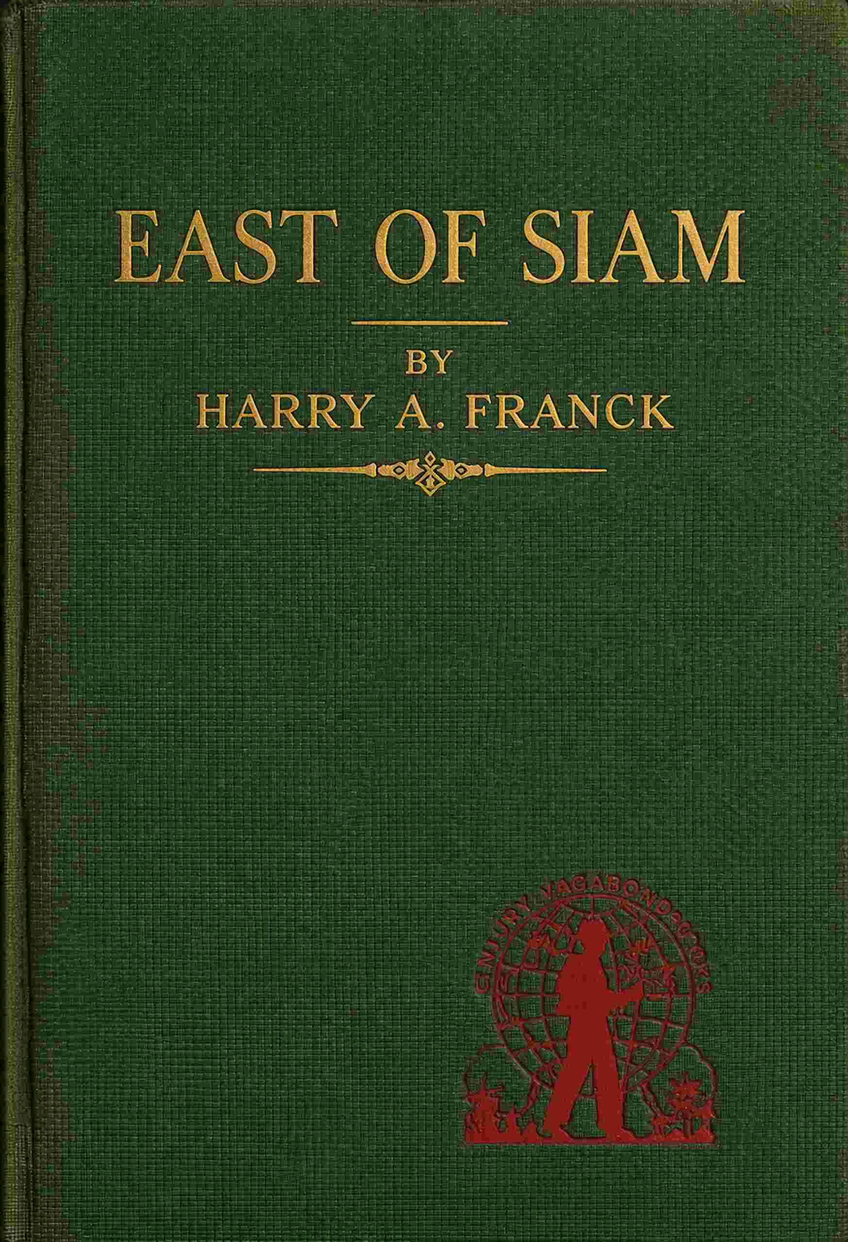 جلد کتاب East of Siam