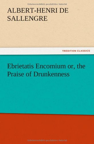 جلد کتاب Ebrietatis Encomium