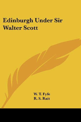 جلد کتاب Edinburgh Under Sir Walter Scott