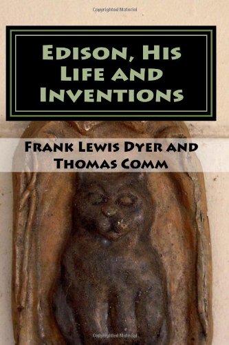 جلد کتاب Edison: His Life and Inventions
