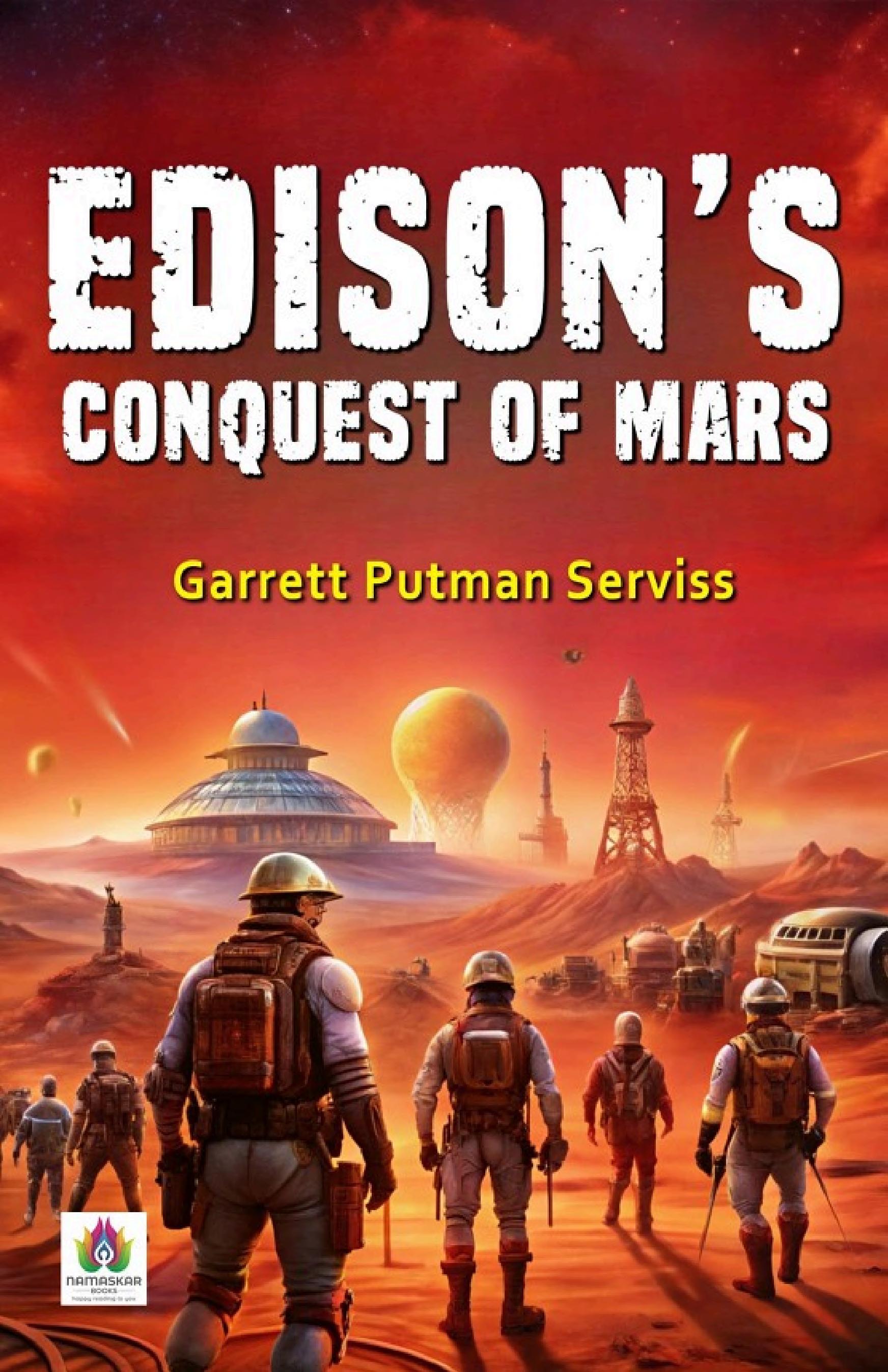 جلد کتاب Edison's Conquest of Mars