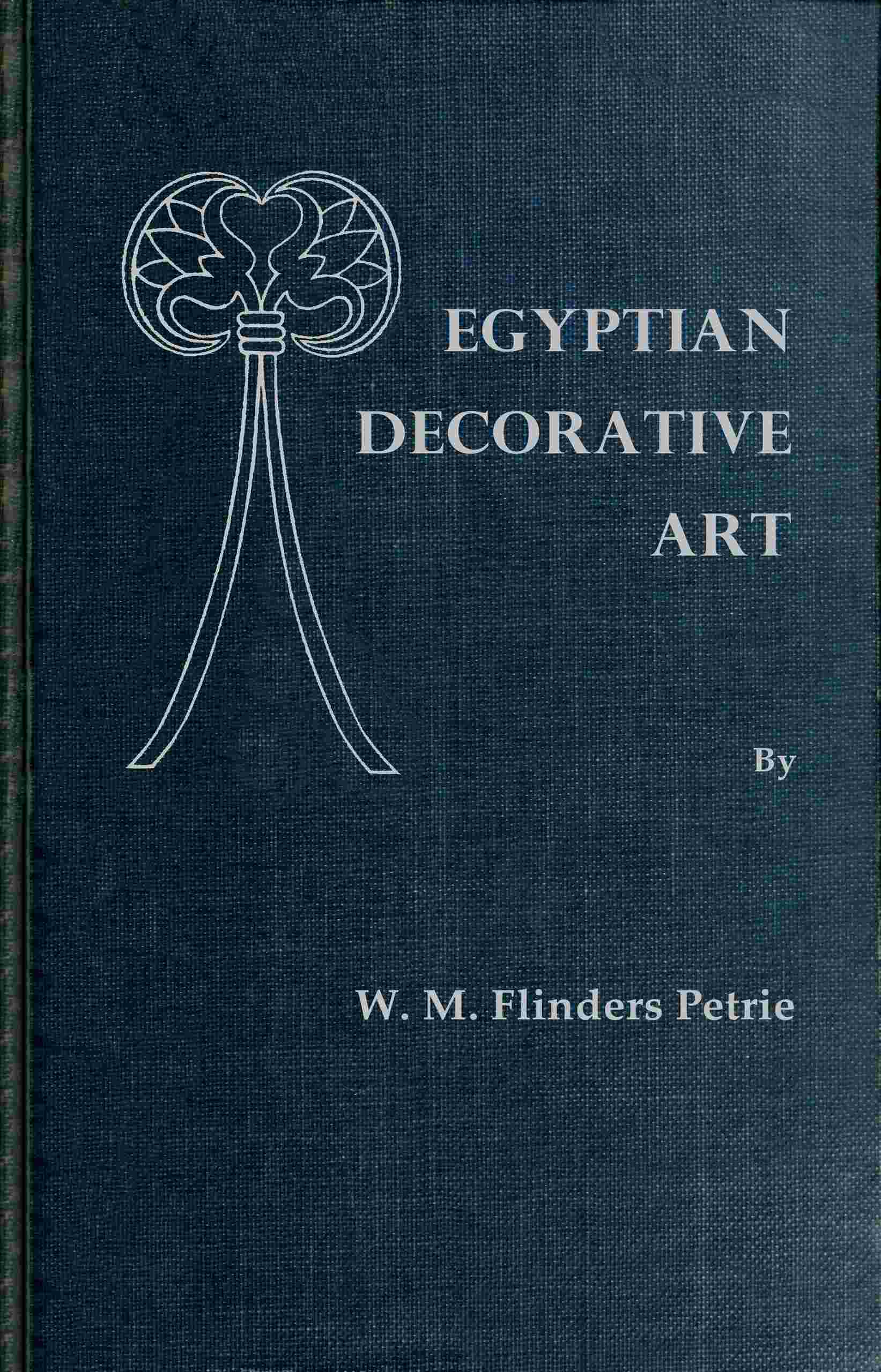 جلد کتاب Egyptian decorative art