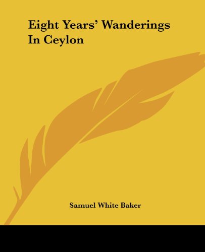 جلد کتاب Eight Years' Wanderings in Ceylon