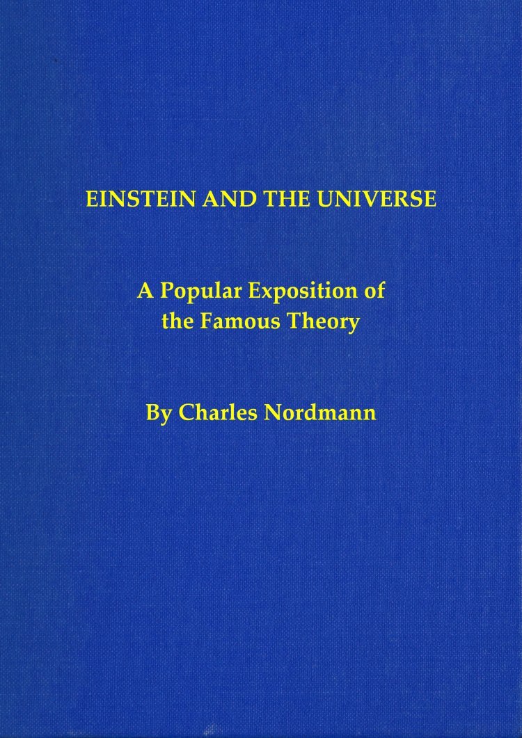 جلد کتاب Einstein and the Universe