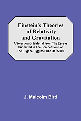 جلد کتاب Einstein's Theories of Relativity and Gravitation