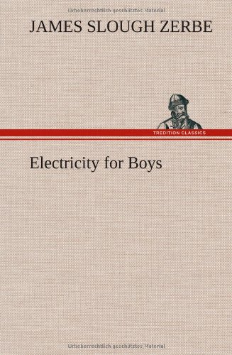 جلد کتاب Electricity for Boys
