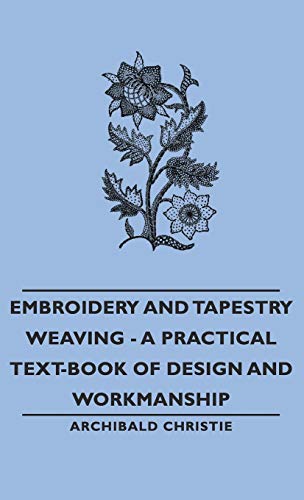جلد کتاب Embroidery and Tapestry Weaving
