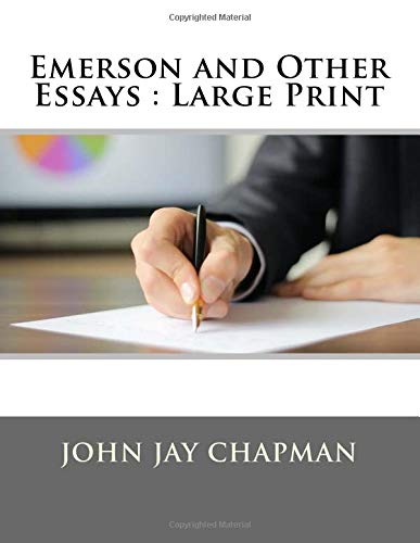 جلد کتاب Emerson and Other Essays