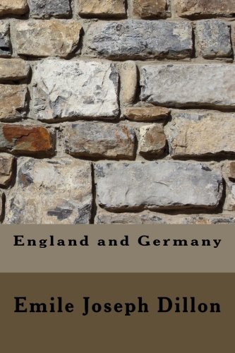 جلد کتاب England and Germany