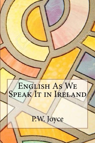 جلد کتاب English As We Speak It in Ireland