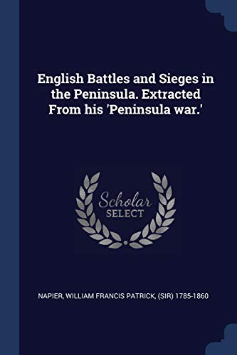 جلد کتاب English Battles and Sieges in the Peninsula