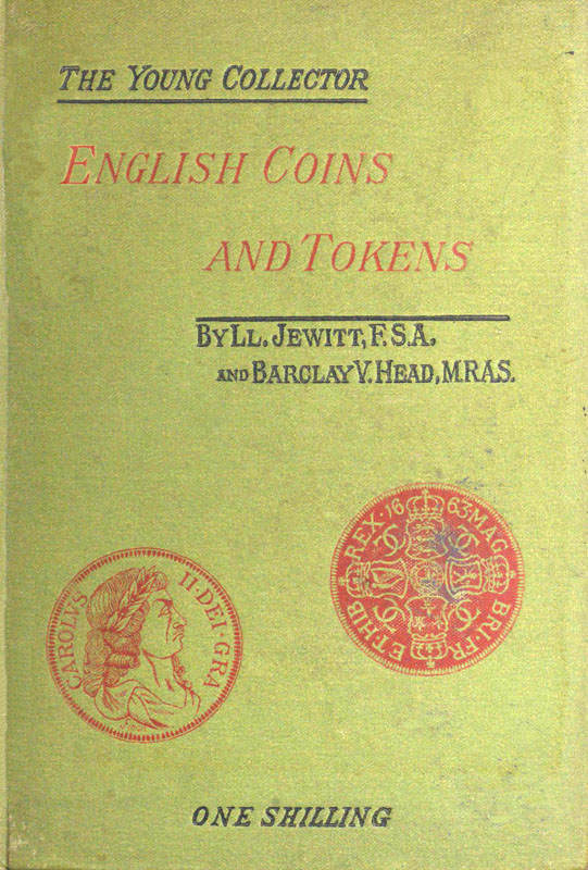 جلد کتاب English Coins and Tokens