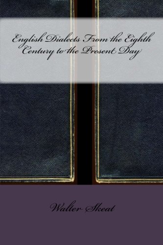 جلد کتاب English Dialects From the Eighth Century to the Present Day