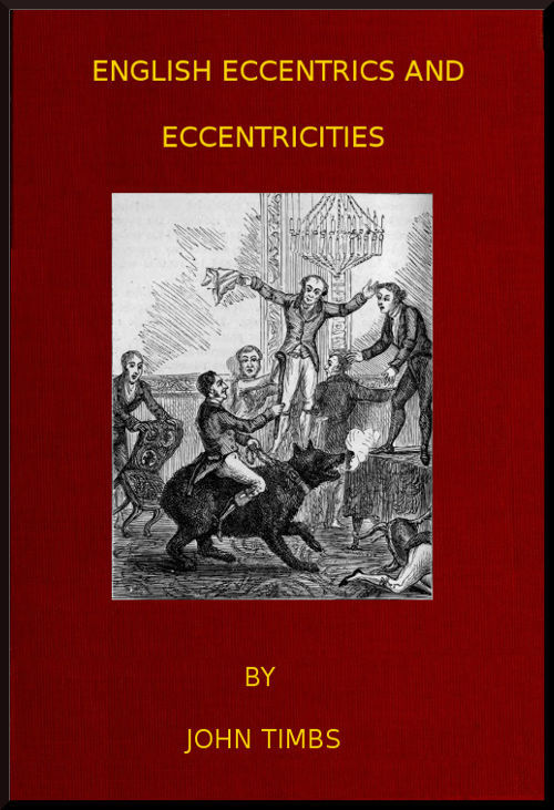 جلد کتاب English Eccentrics and Eccentricities