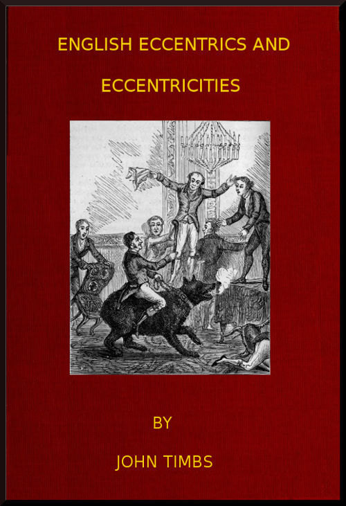 جلد کتاب English Eccentrics and Eccentricities