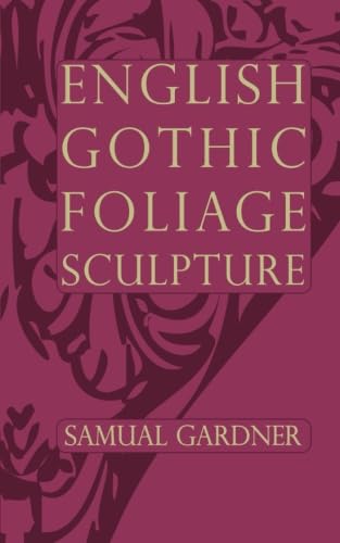 جلد کتاب English Gothic Foliage Sculpture