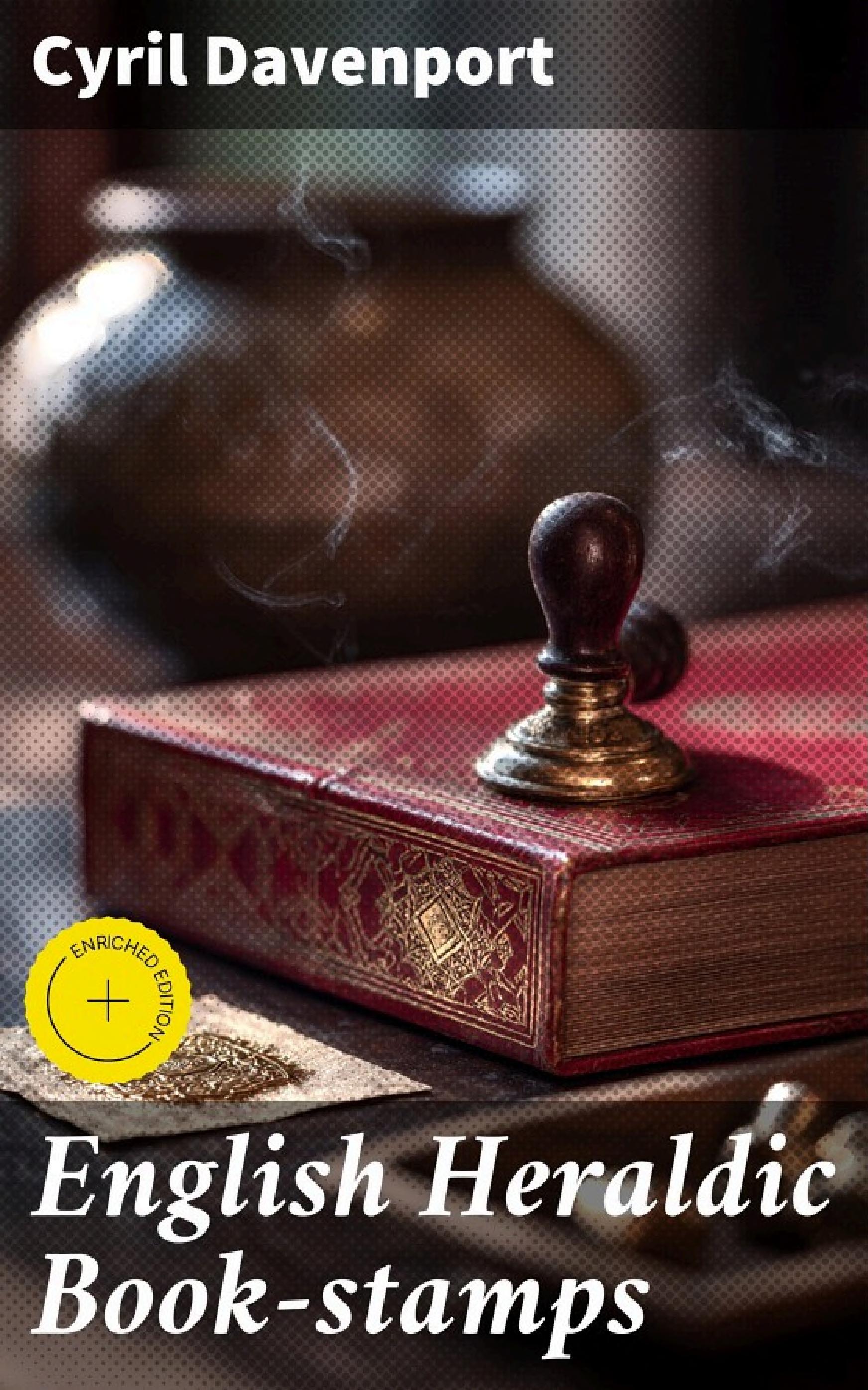 جلد کتاب English Heraldic Book-stamps