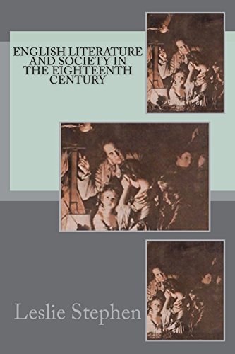 جلد کتاب English Literature and Society in the Eighteenth Century