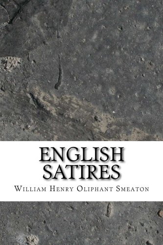 جلد کتاب English Satires