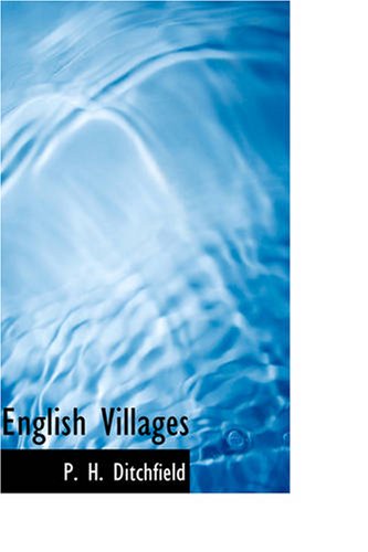 جلد کتاب English Villages