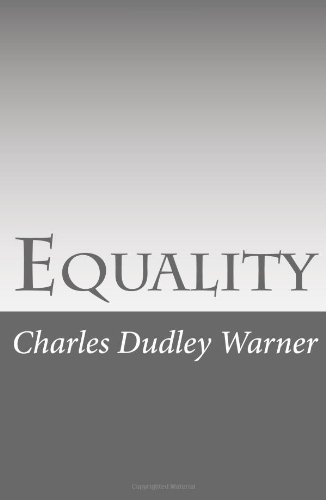 جلد کتاب Equality