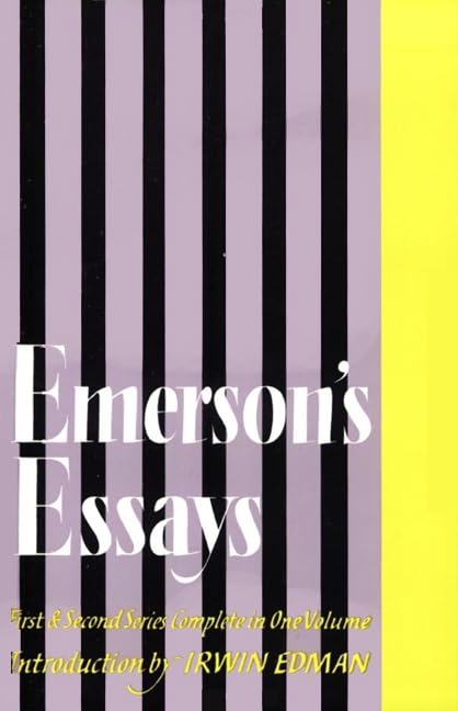 جلد کتاب Essays by Ralph Waldo Emerson