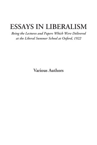 جلد کتاب Essays in Liberalism