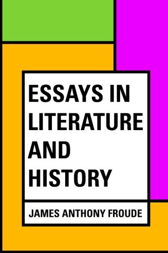 جلد کتاب Essays in Literature and History