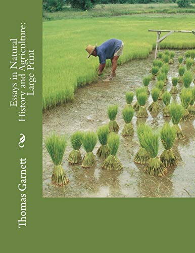 جلد کتاب Essays in Natural History and Agriculture