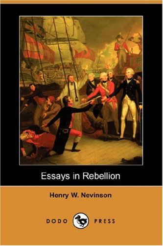 جلد کتاب Essays in Rebellion