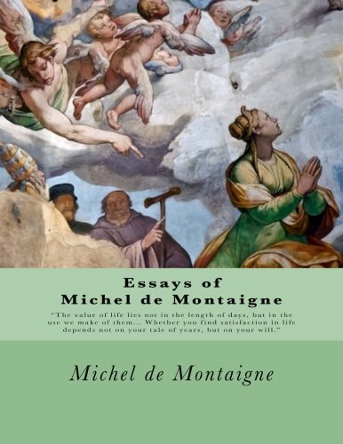 جلد کتاب Essays of Michel de Montaigne