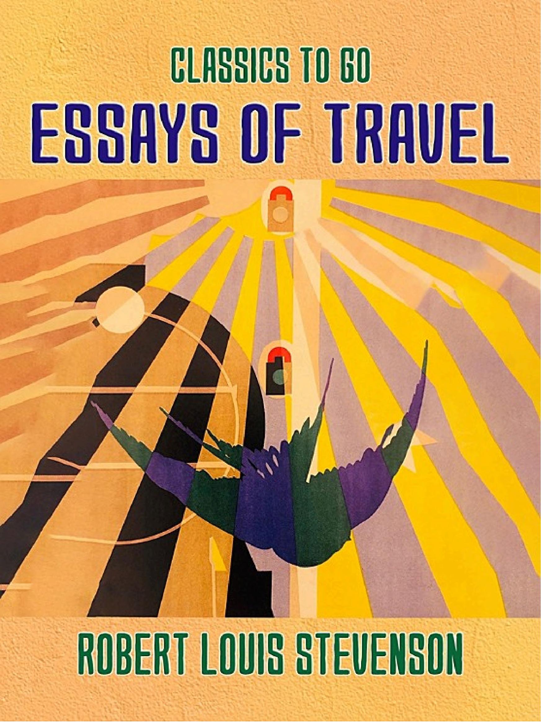 جلد کتاب Essays of Travel