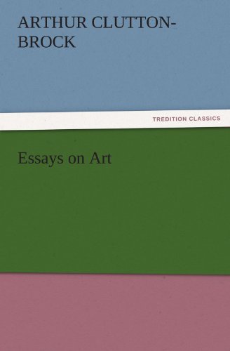 جلد کتاب Essays on Art