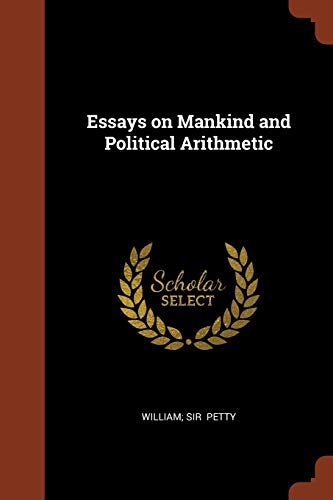 جلد کتاب Essays on Mankind and Political Arithmetic