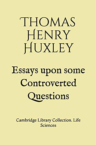 جلد کتاب Essays Upon Some Controverted Questions