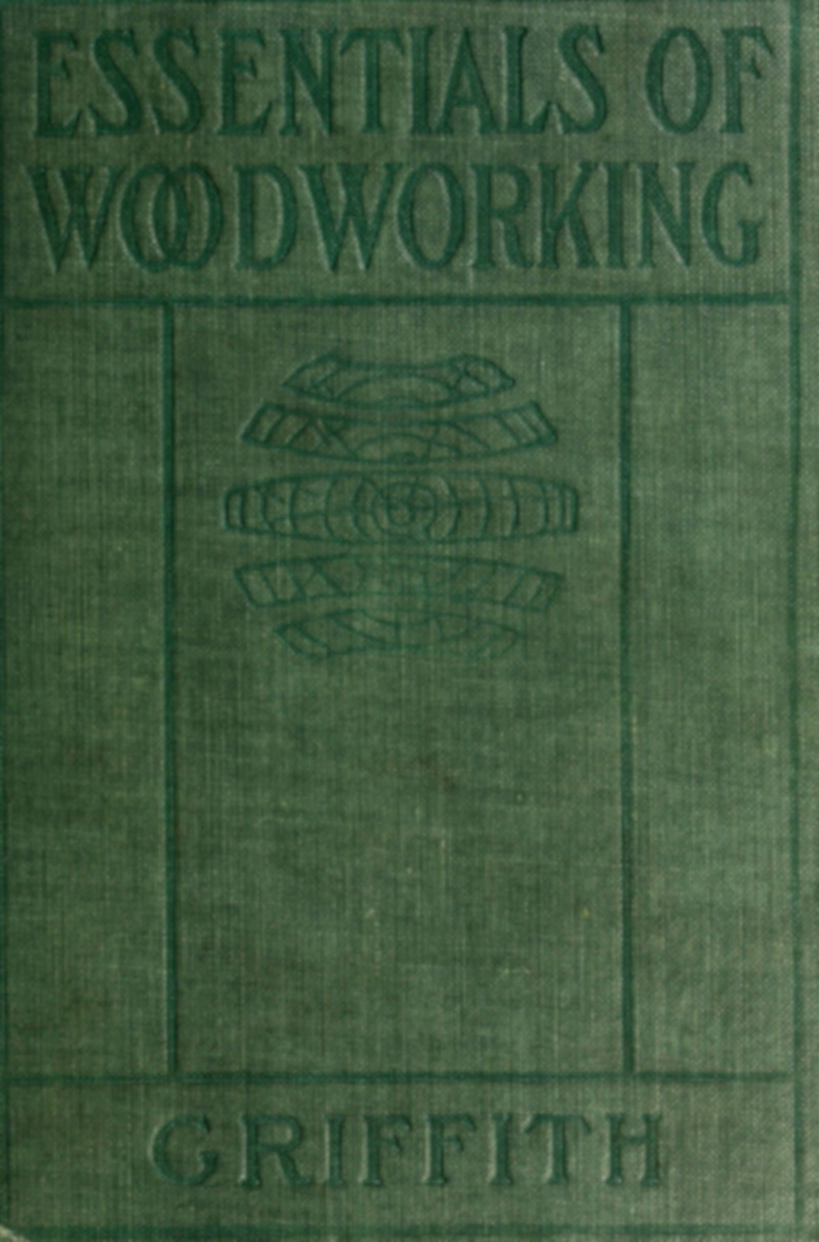 جلد کتاب Essentials of Woodworking