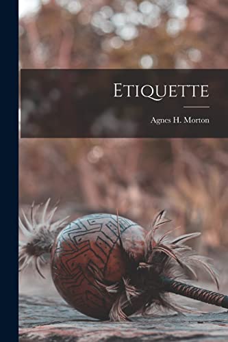 جلد کتاب Etiquette