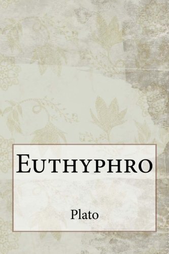 جلد کتاب Euthyphro