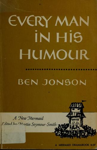 جلد کتاب Every Man in His Humour