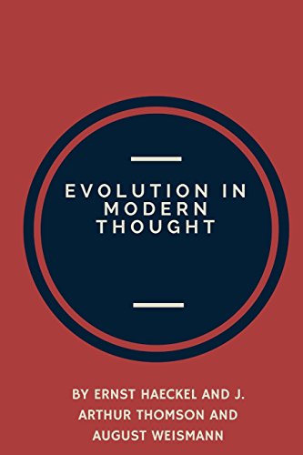 جلد کتاب Evolution in Modern Thought