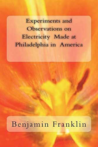 جلد کتاب Experiments and Observations on Electricity