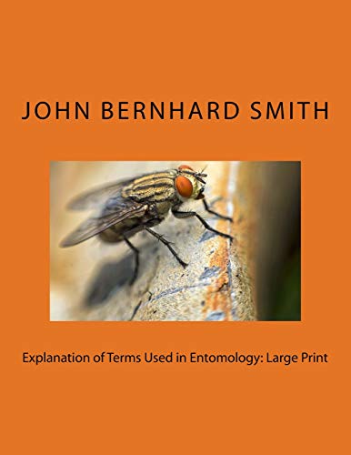 جلد کتاب Explanation of Terms Used in Entomology