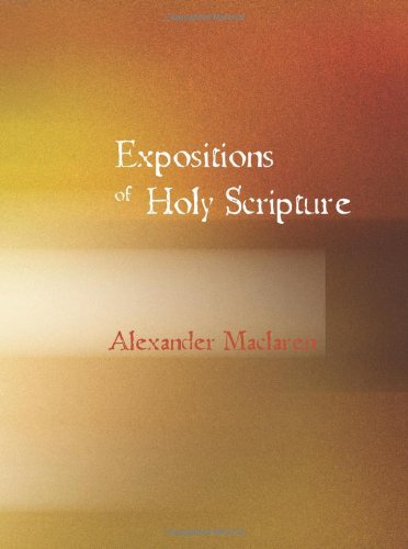 جلد کتاب Expositions of Holy Scripture: Romans, Corinthians