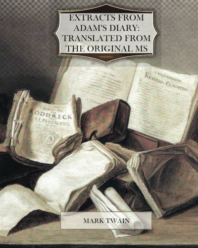 جلد کتاب Extracts from Adam's Diary