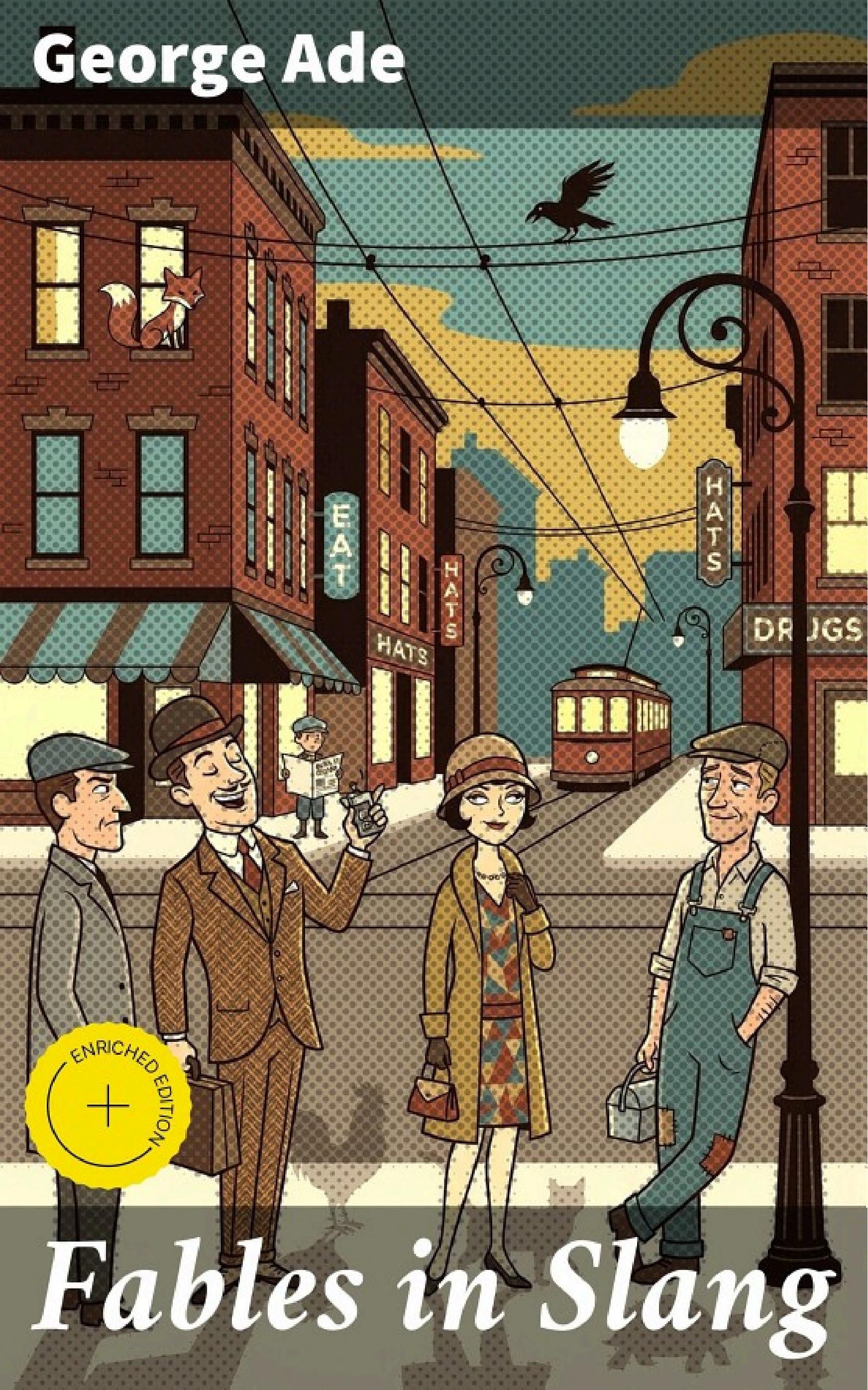 جلد کتاب Fables in Slang