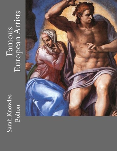 جلد کتاب Famous European Artists