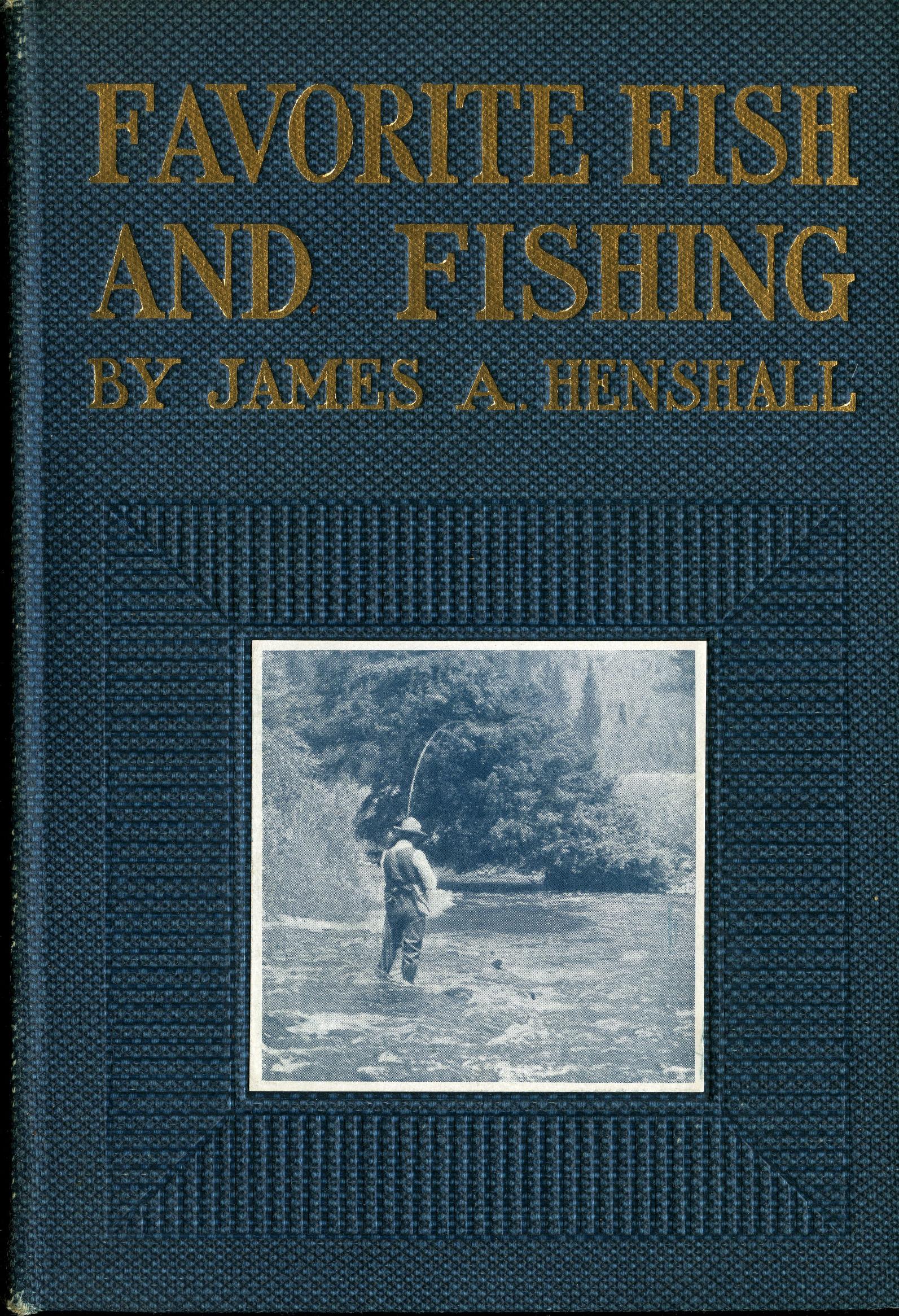 جلد کتاب Favorite Fish and Fishing