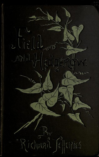 جلد کتاب Field and Hedgerow