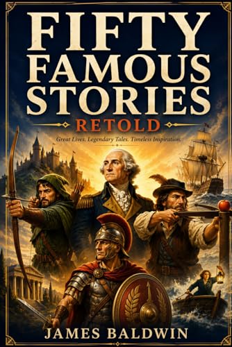 جلد کتاب Fifty Famous Stories Retold
